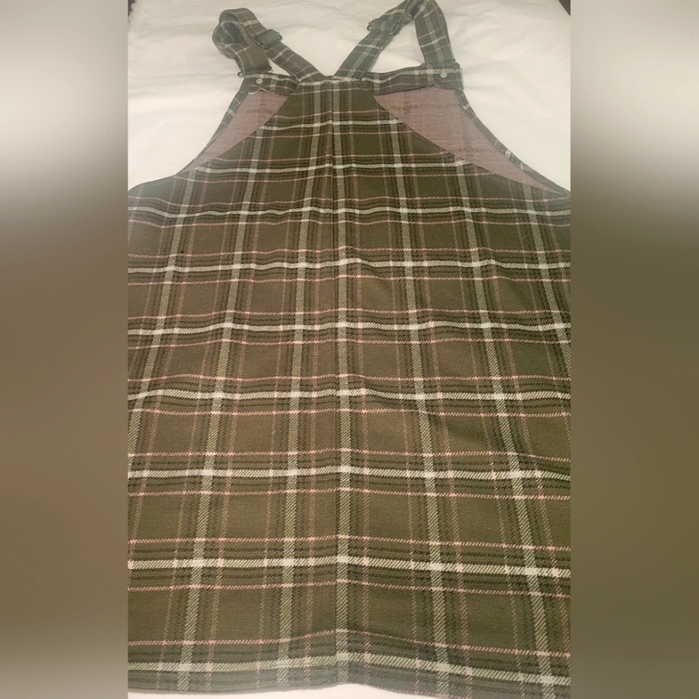 NO boundaries overall dress